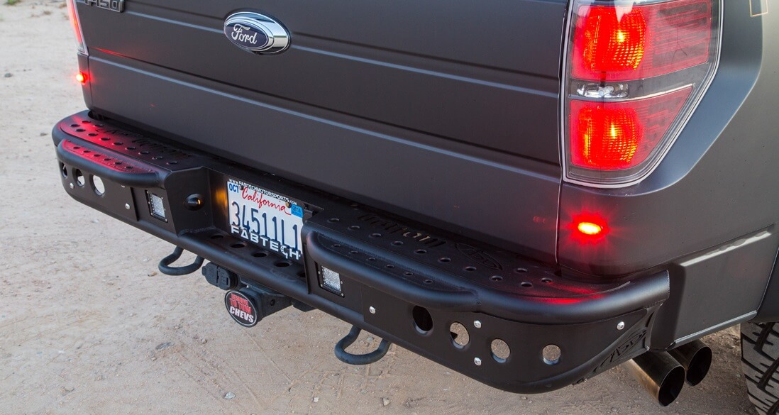 Bumper step hitch